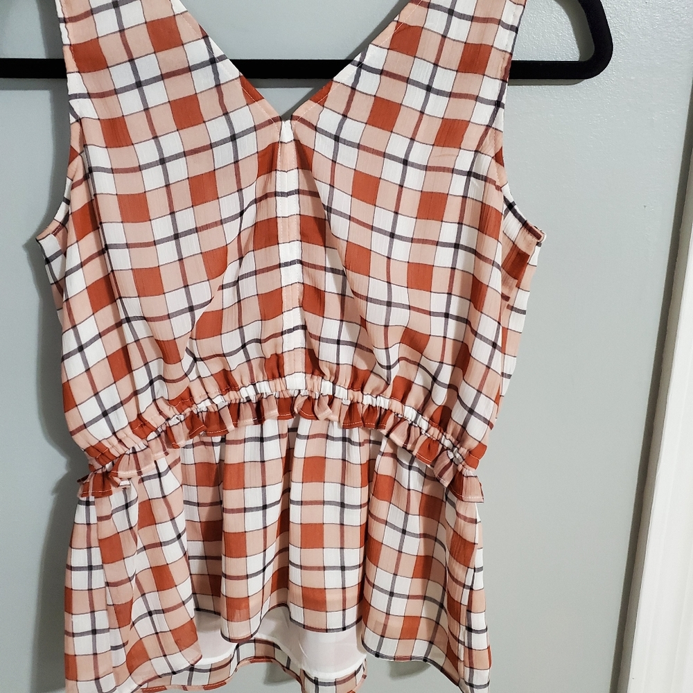 Ann Taylor Peplum Blouse